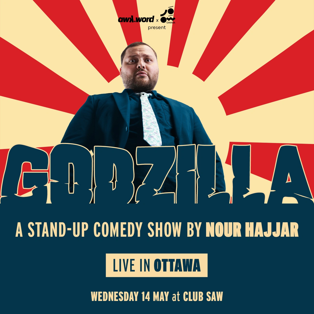 Godzilla by Nour Hajjar