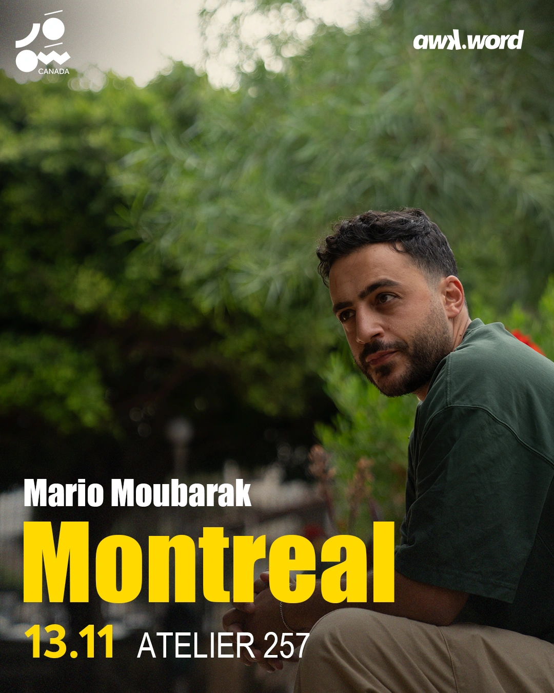 Mario Moubarak live in Montreal - EARLY SHOW
