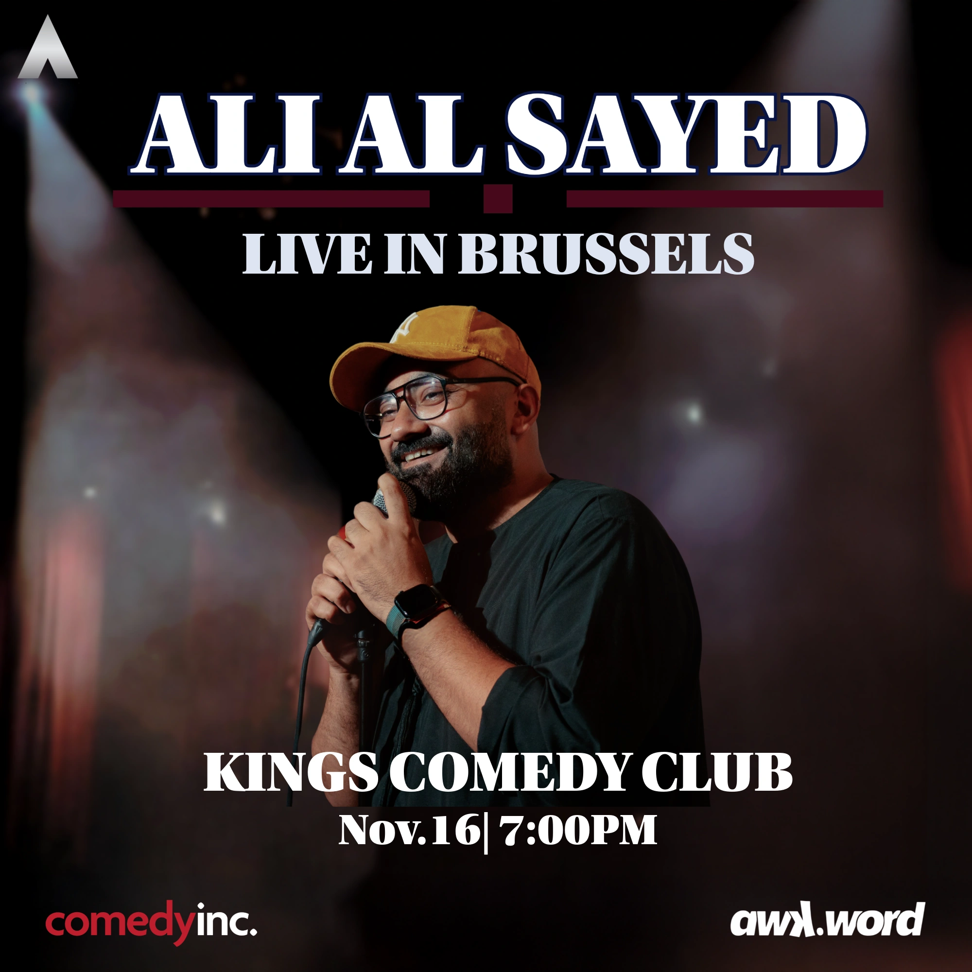 Ali Al Sayed live in Brussels