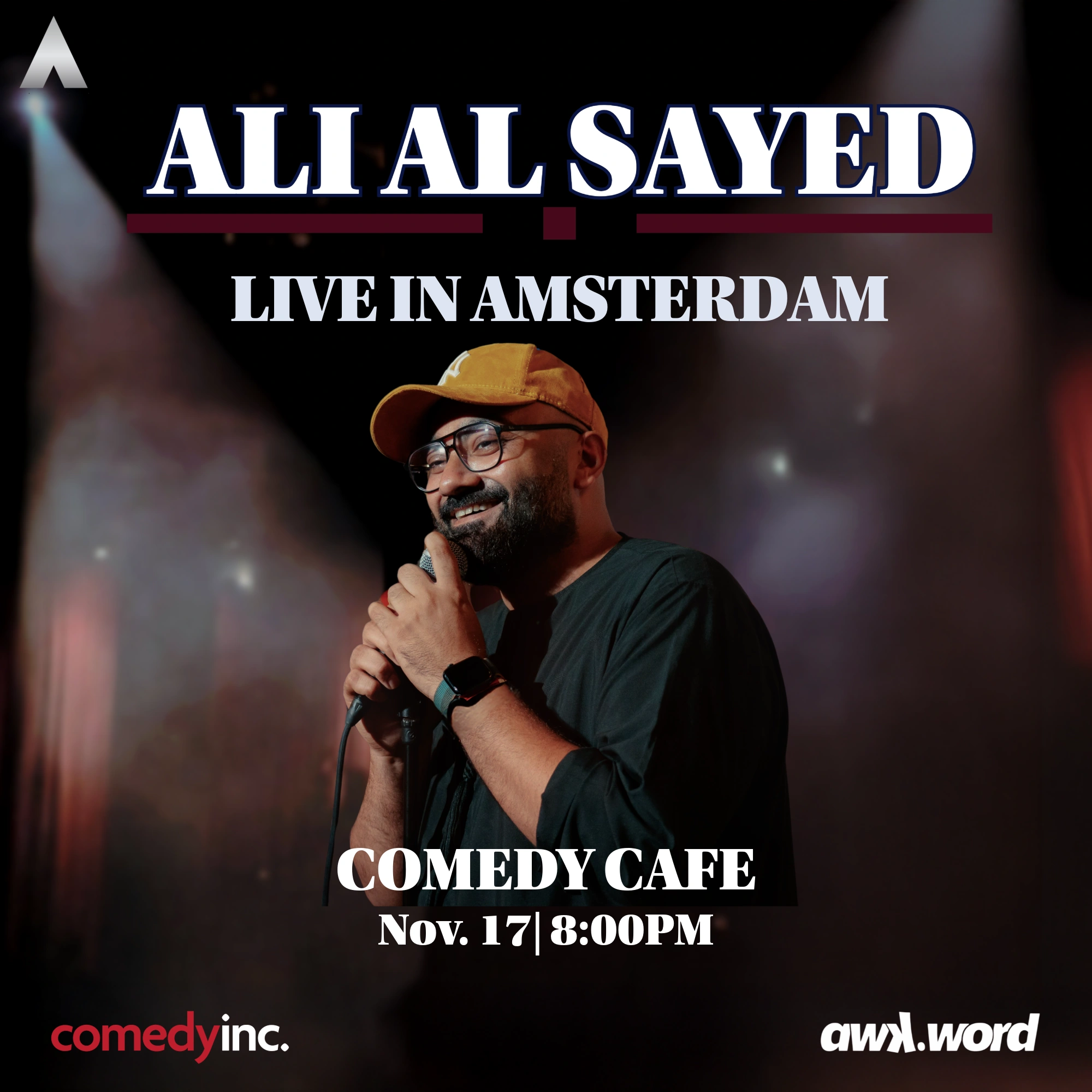 Ali Al Sayed live Amsterdam
