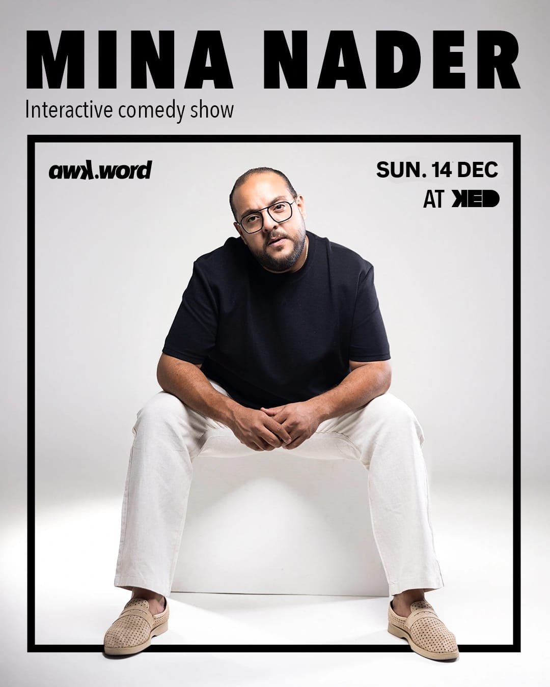 Interactive Comedy Show with Mina Nader - 14 DEC - LATE SHOW