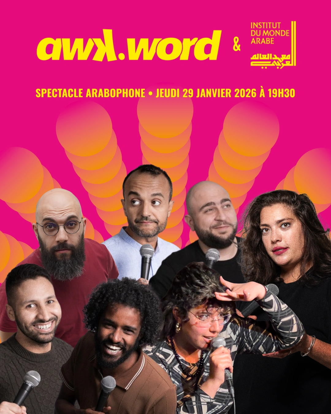 IMA COMEDY CLUB 2026 | awk.word comedy club night