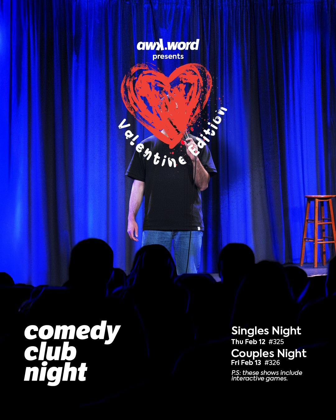 comedy club night valentine's edition - Couples Night