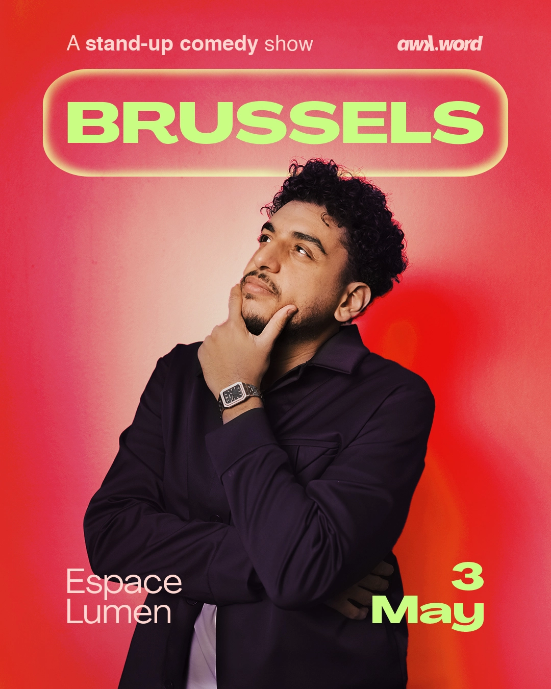 Saleh El Nawawy live in Brussels -  محتوى صالح للإستخدام