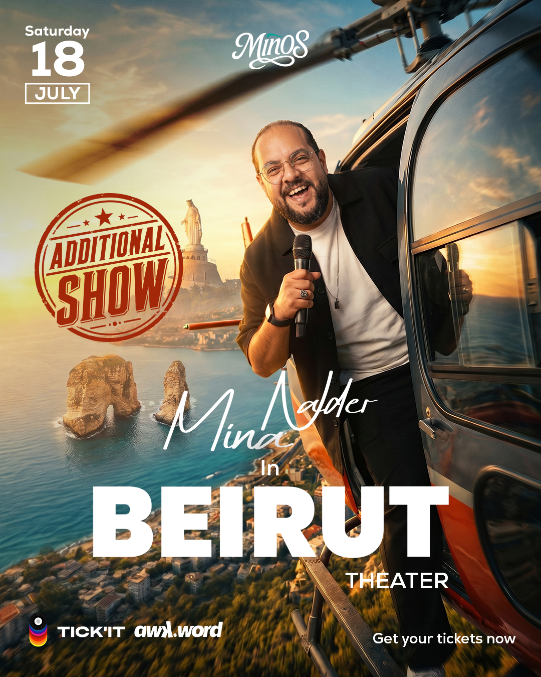 Interactive Comedy Show by Mina Nader - Additional show 