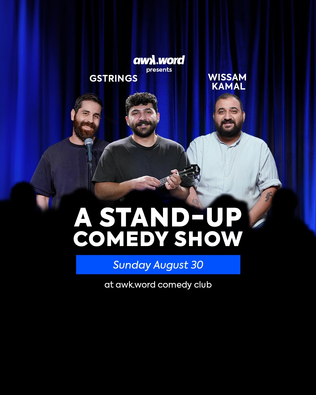 Stand up comedy show Gstrings ands Wissam Kamal